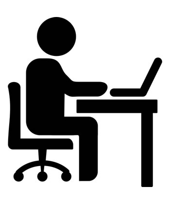 working-on-office-icon
